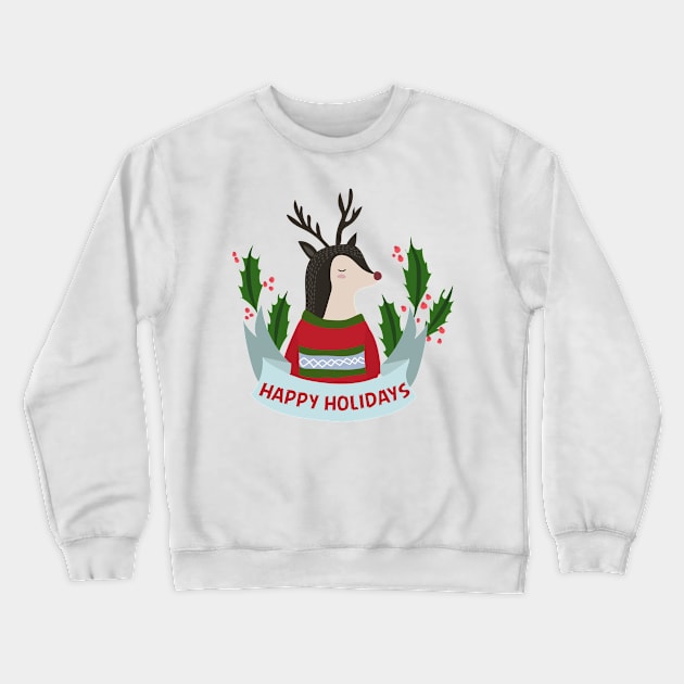 Christmas holidays Crewneck Sweatshirt by Chaoscreator